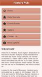 Mobile Screenshot of hexterspub.com